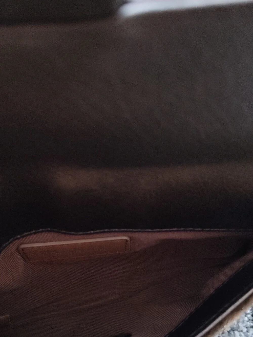 Chanel Paris-Salzburg Brown Metallic Leather & Pony Crossbody Bag